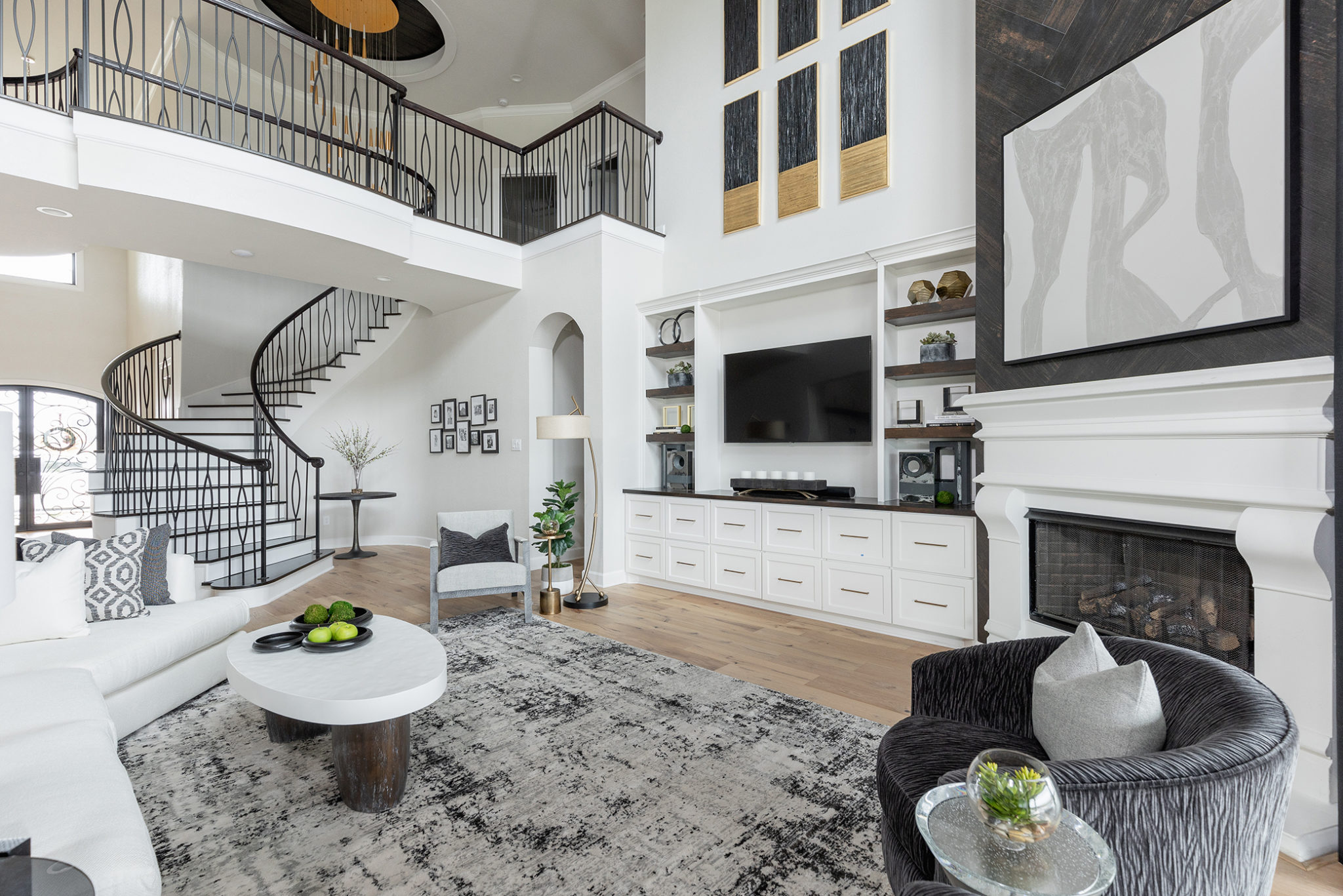 Living & Family Rooms Archives - S&V Creations - Decorating Den Interiors