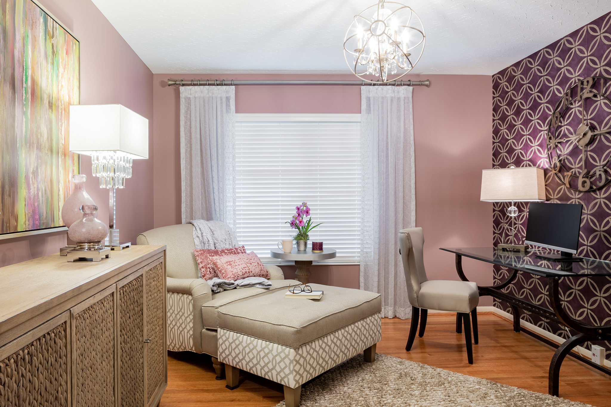 chaise lounge home office