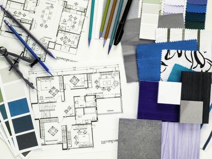 S&V Creations Interior Design plan and presentation
