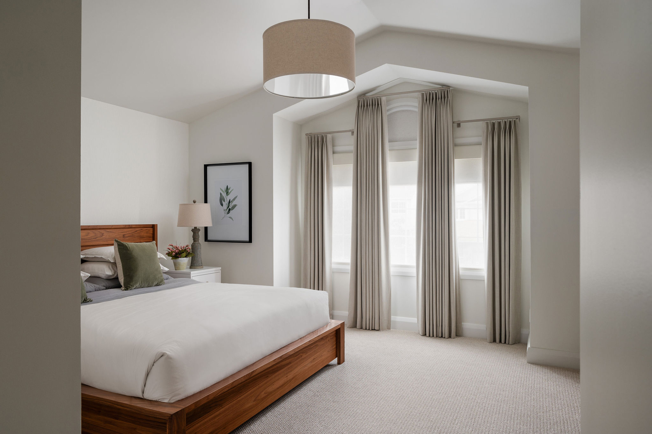 Custom window treatment options by S&V Creations.