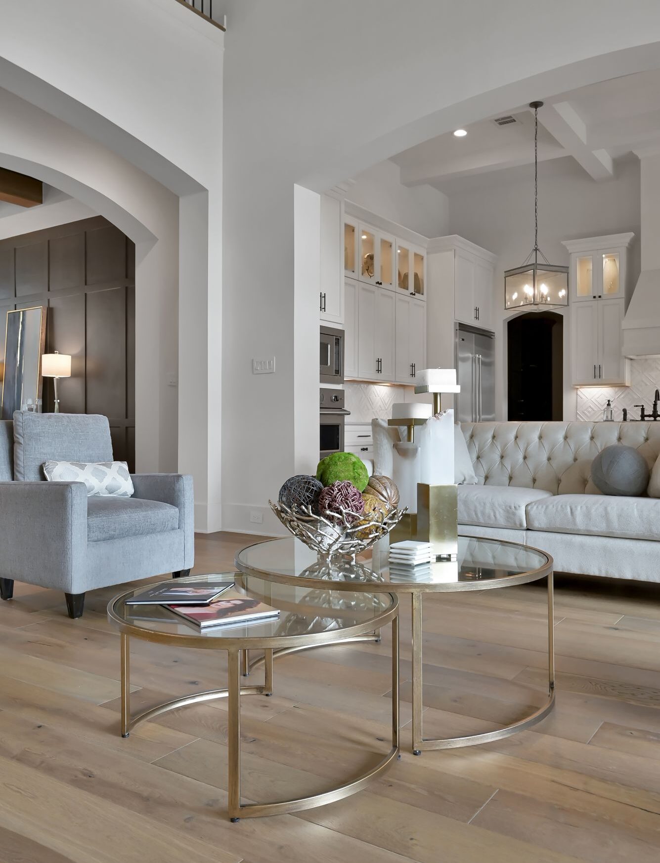 Complimentary consultation for living room interior design layout.